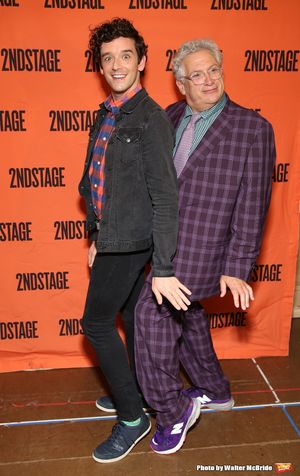 Michael Urie and Harvey Fierstein @ BroadwayWorld Michael Urie and Harvey Fierstein Photo