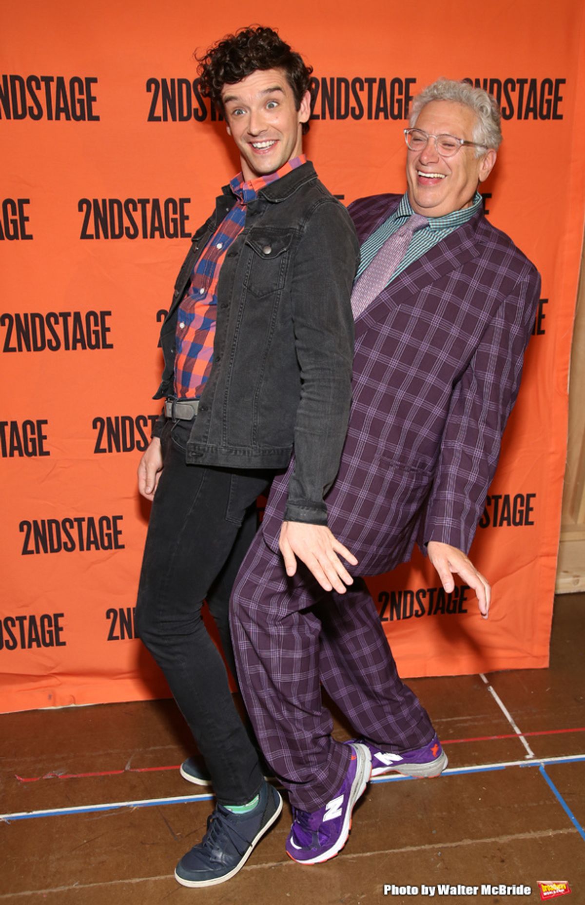 Michael Urie and Harvey Fierstein at 