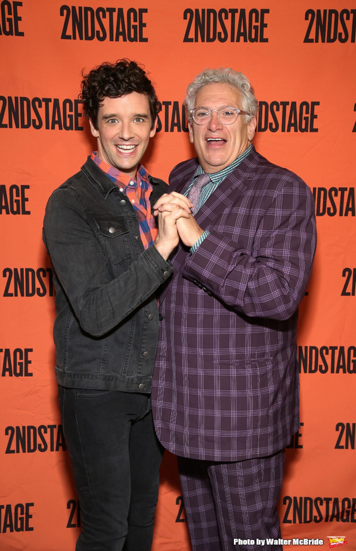 Michael Urie and Harvey Fierstein at 