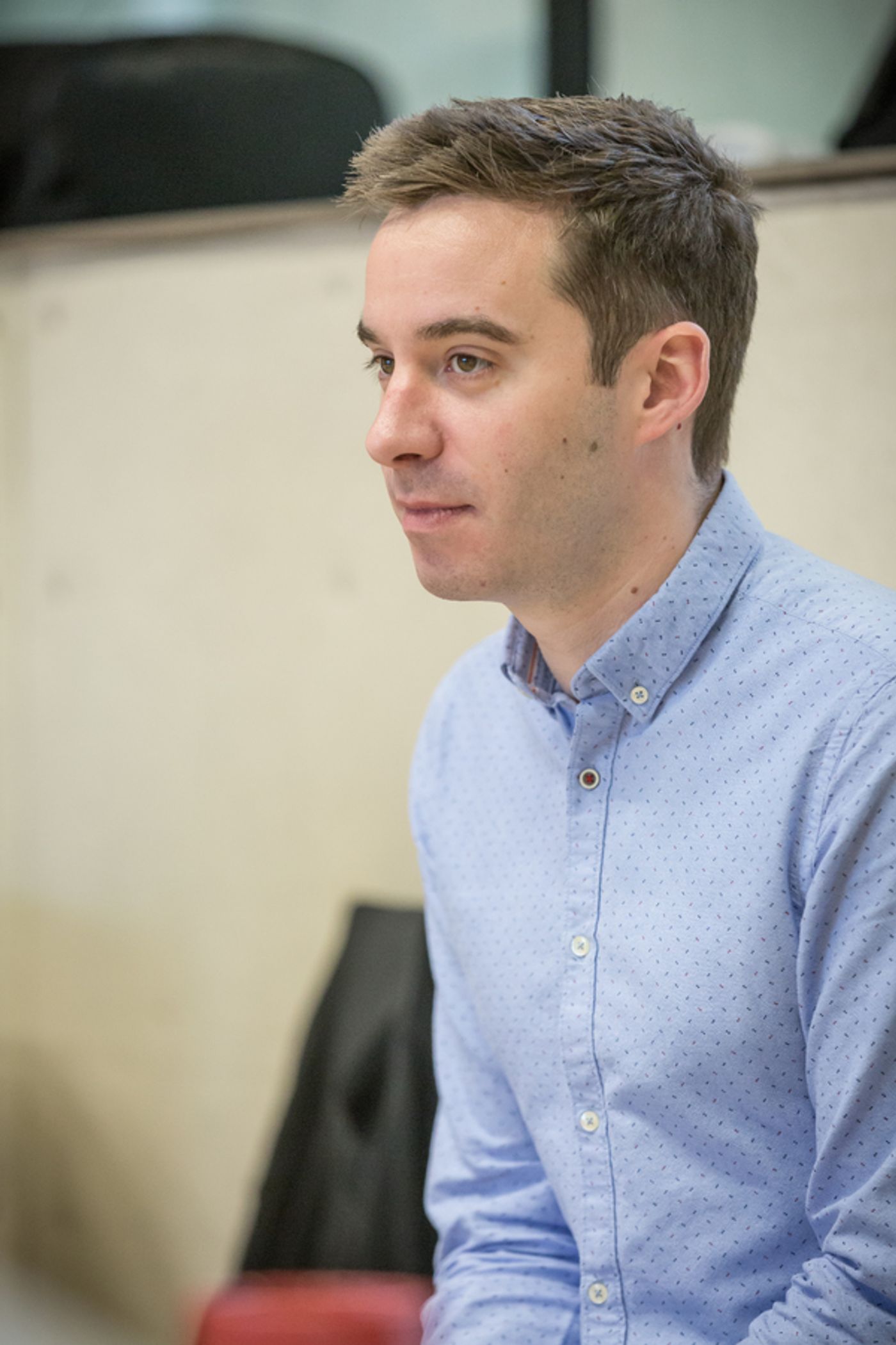 Photo Flash: In Rehearsals for LABOUR OF LOVE, Starring Martin Freeman and Tamsin Greig  Image