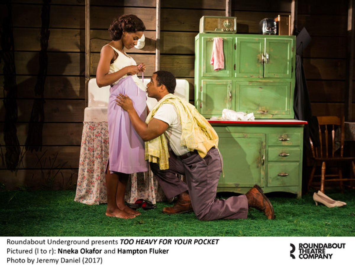 Nneka Okafor and Hampton Fluker at 