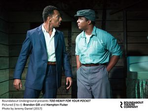 Brandon Gill and Hampton Fluker @ BroadwayWorld Brandon Gill and Hampton Fluker Photo