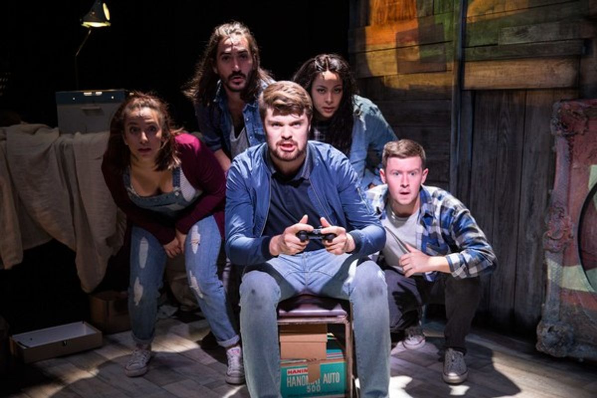 Christina Modestou, George Maguire, Samuel Thomas, Maisey Bawden and Gregor Duncan at 