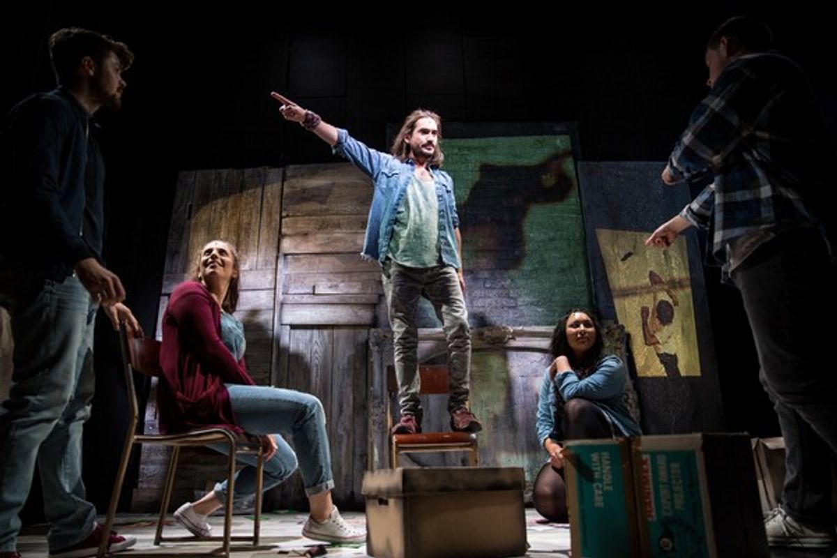 Samuel Thomas, Christina Modestou, George Maguire, Maisey Bawden and Gregor Duncan at 