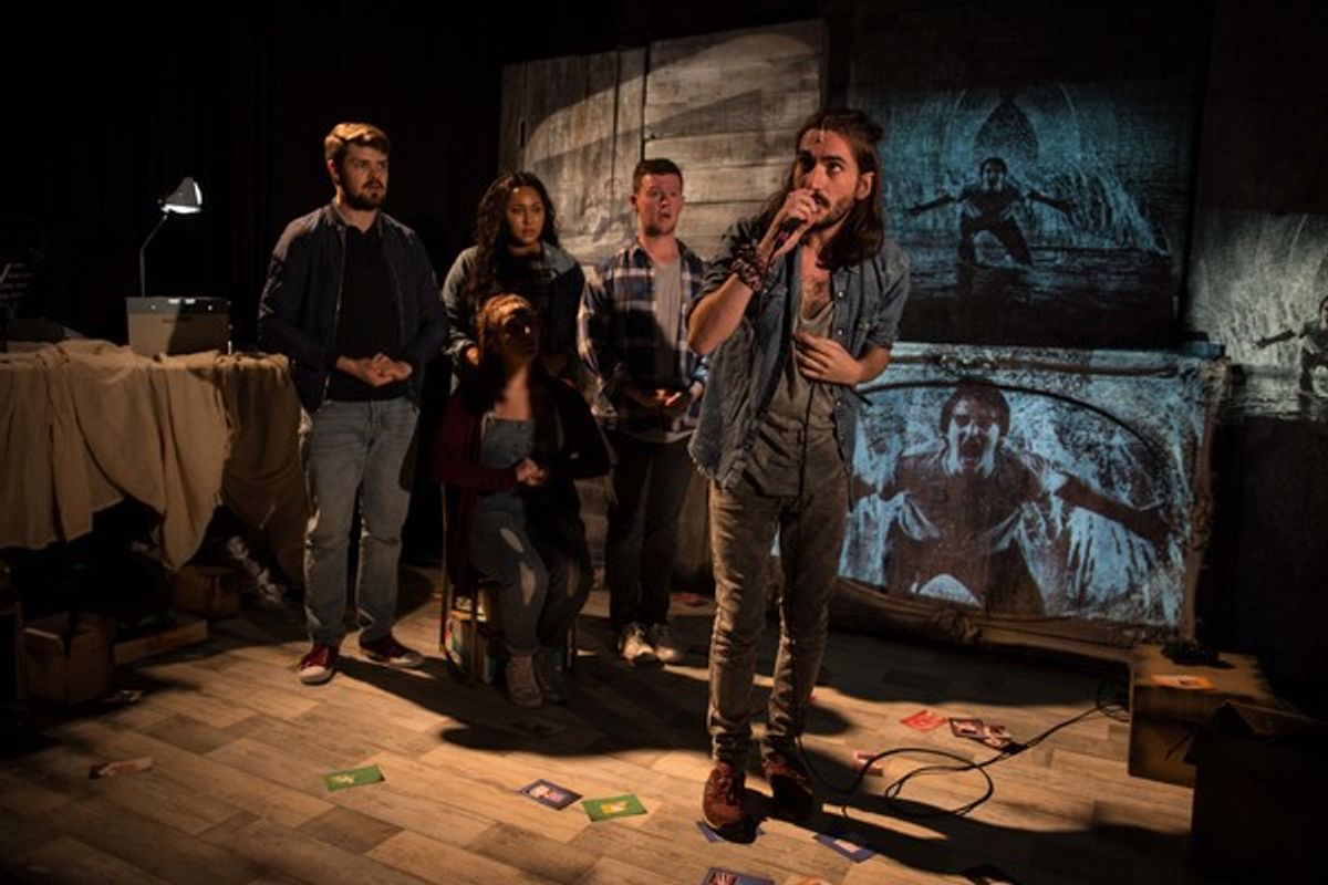 Samuel Thomas, Christina Modestou, Maisey Bawden, Gregor Duncan and George Maguire at 