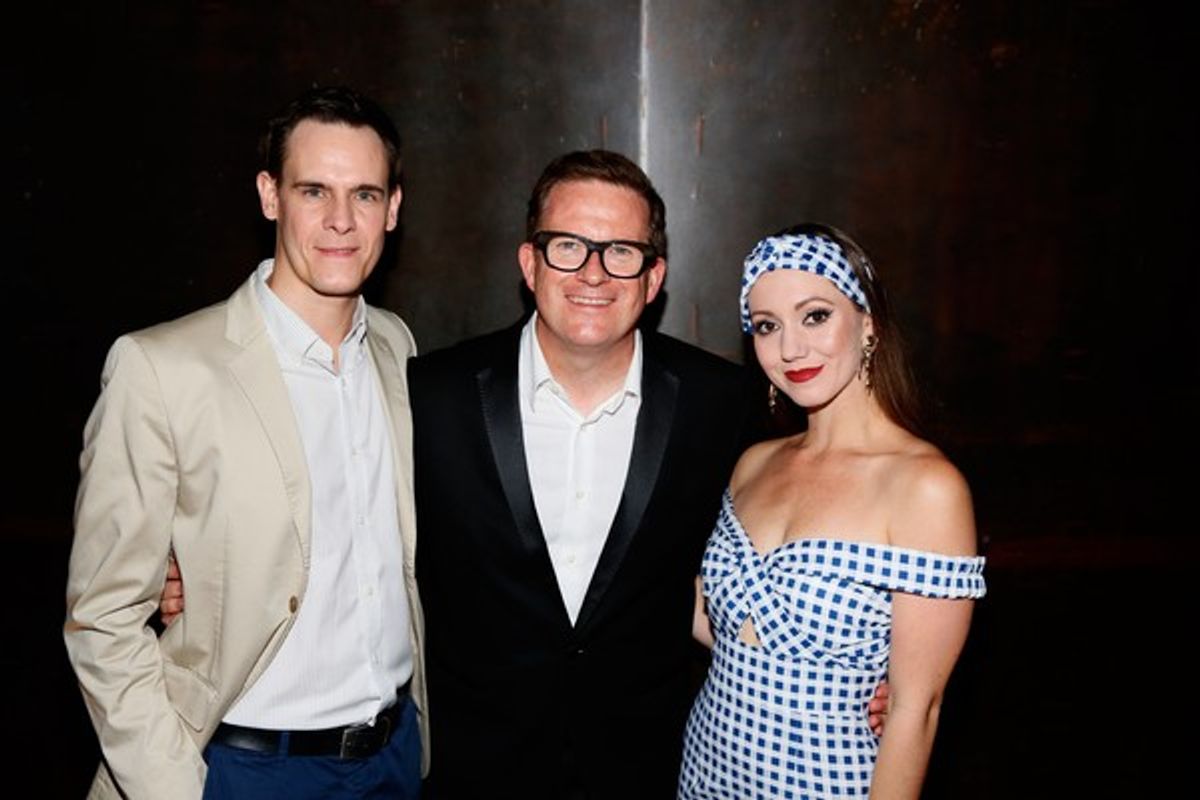 Sam Archer, Matthew Bourne and Ashley Shaw at 