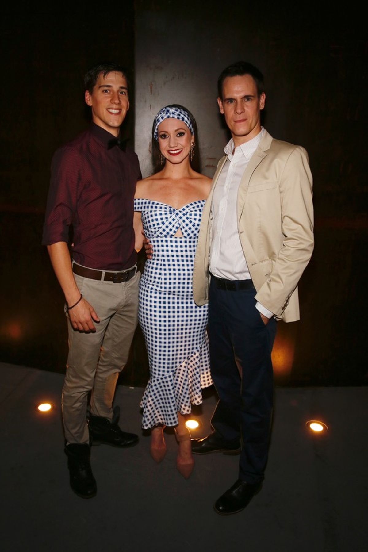 Dominic North, Ashley Shaw and Sam Archer at 