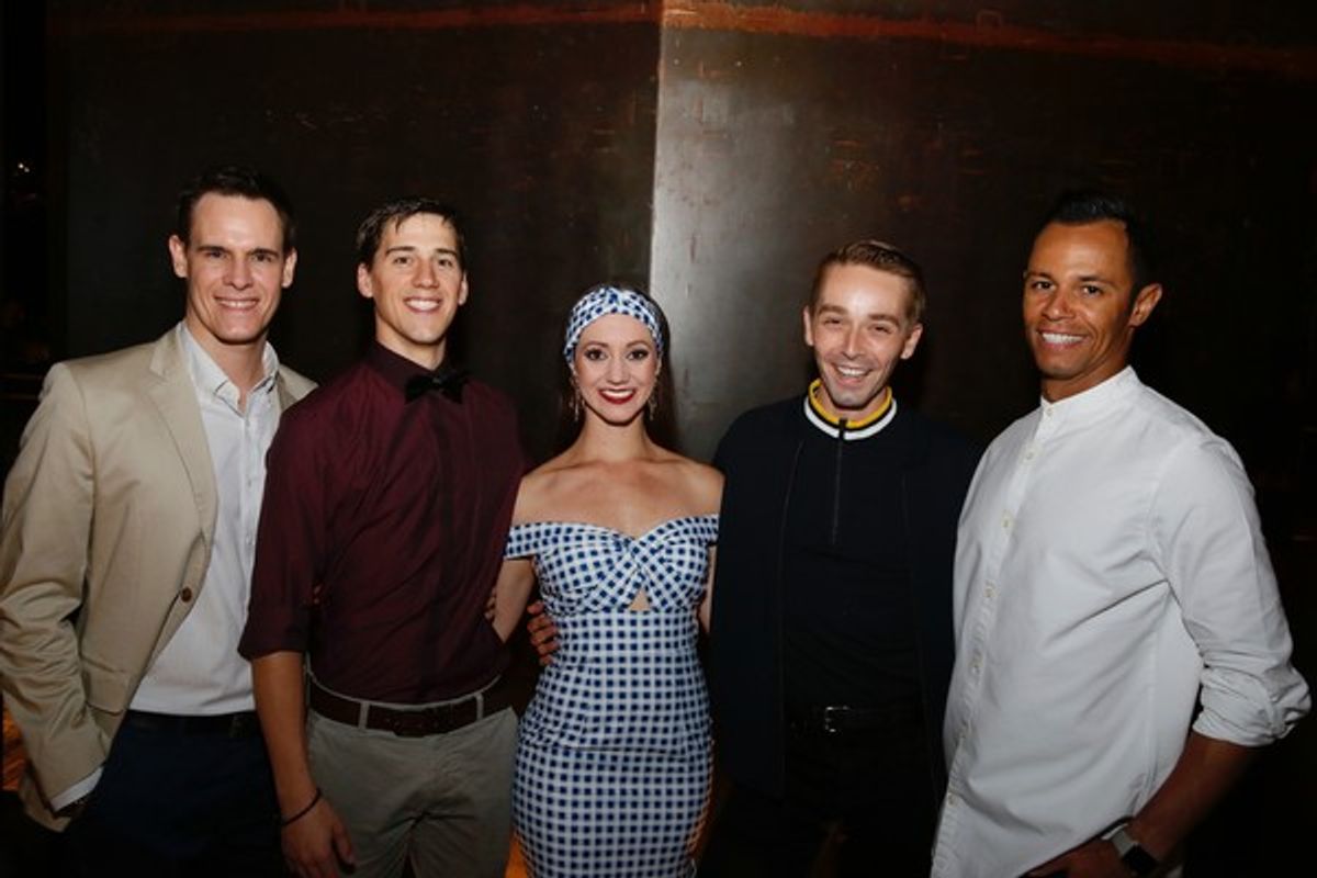 Sam Archer, Dominic North, Ashley Shaw, Liam Mower and Glenn Graham at 