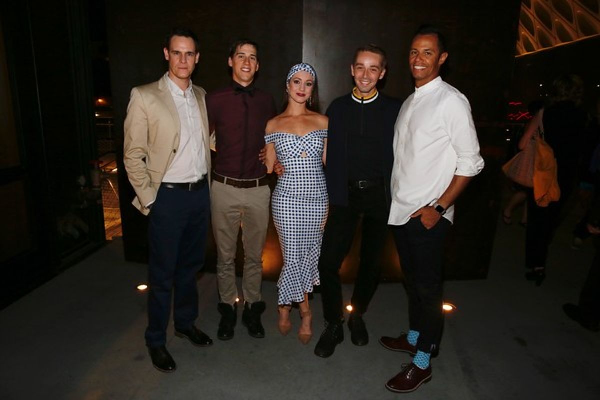 Sam Archer, Dominic North, Ashley Shaw, Liam Mower and Glenn Graham at 