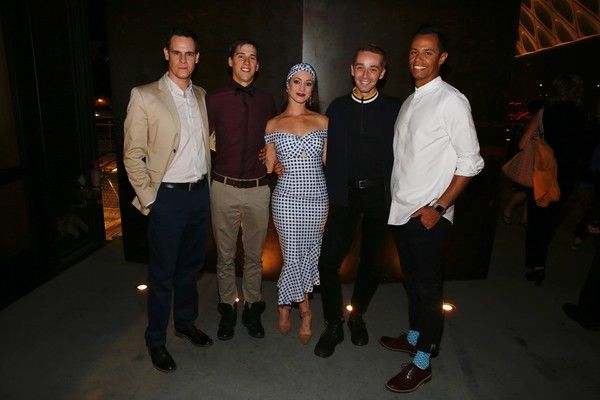 Sam Archer, Dominic North, Ashley Shaw, Liam Mower and Glenn Graham Photo