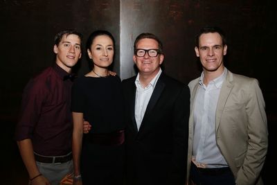 Dominic North, Michela Meazza, Matthew Bourne and Sam Archer Photo