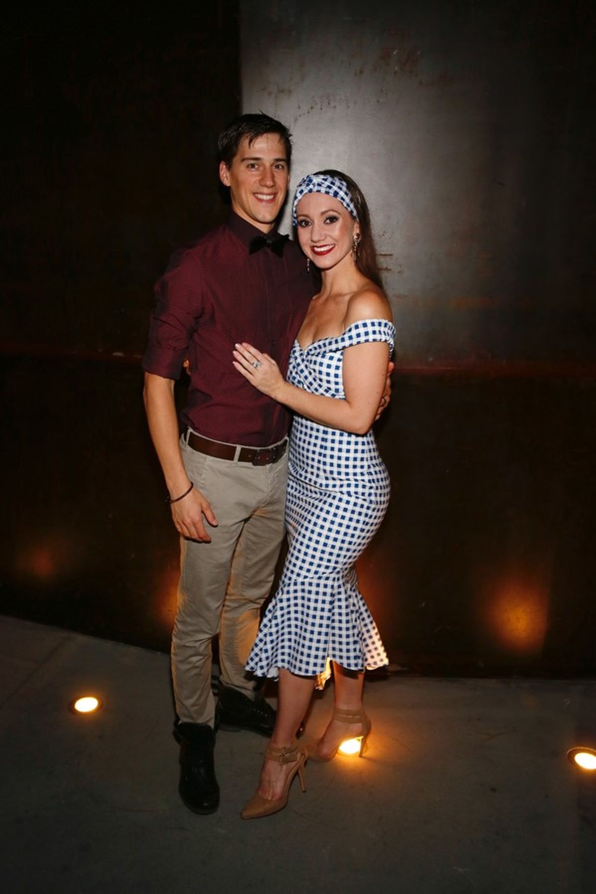 Dominic North and Ashley Shaw at 