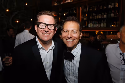 Matthew Bourne and Michael Feinstein Photo
