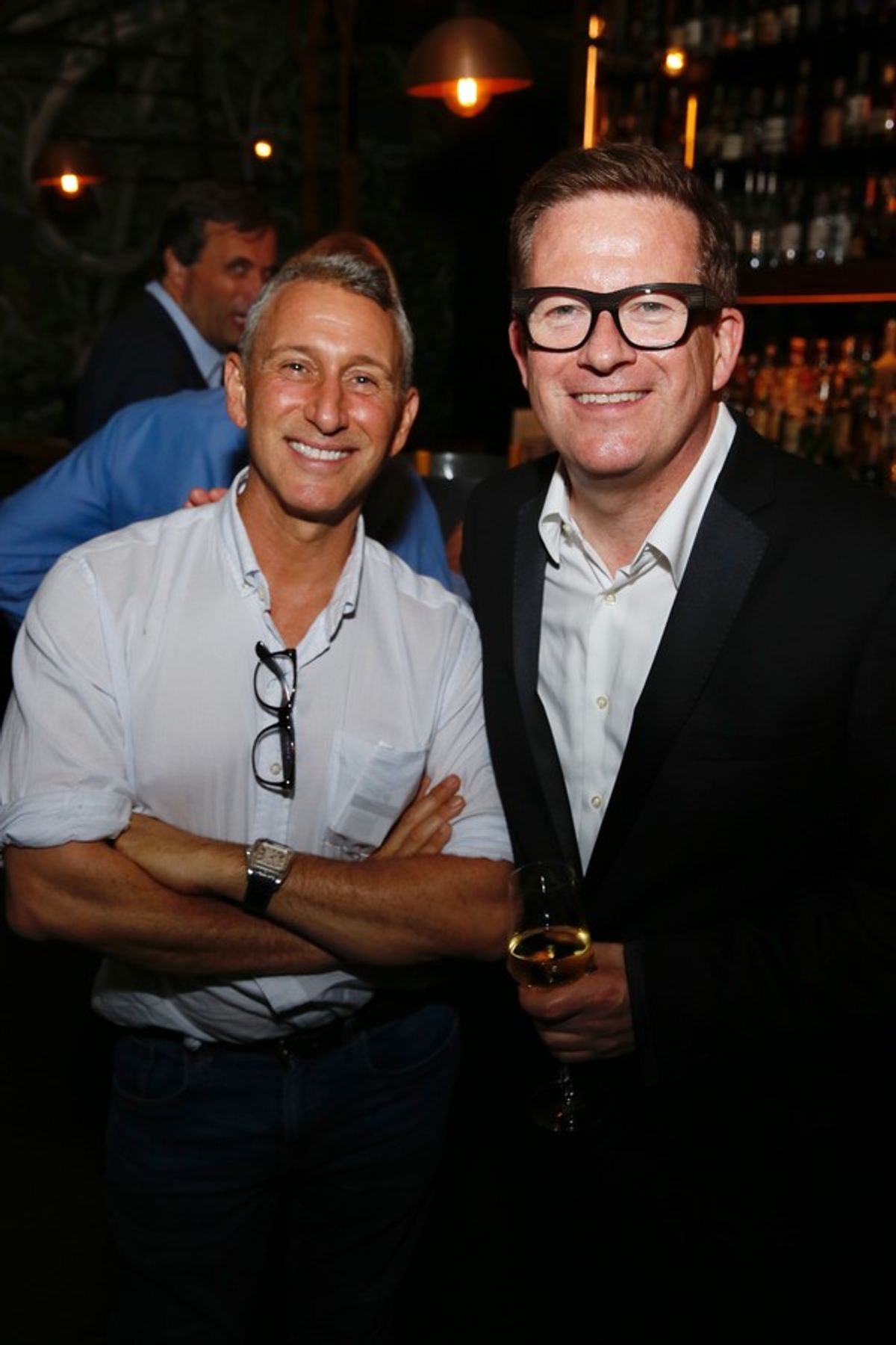 Adam Shankman and Matthew Bourne at 