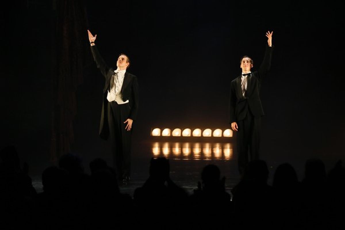 Sam Archer and Dominic North at 