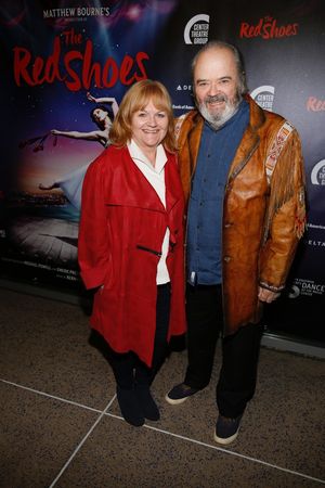 Actor Lesley Nicol and David Keith Heald Photo