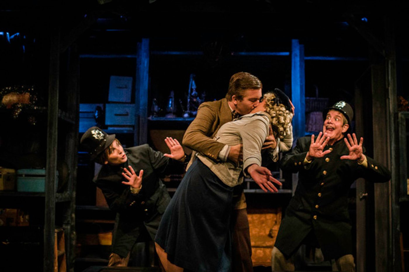 Photo Flash: First Look at Actors Co-Op Theatre Company's THE 39 STEPS Photo Flash: First Look at Actors Co-Op Theatre Company's THE 39 STEPS Image