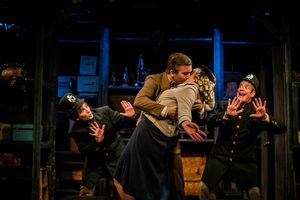 Carly Lopez, Kevin Shewey, Lauren Thompson and Townsend Coleman Photo