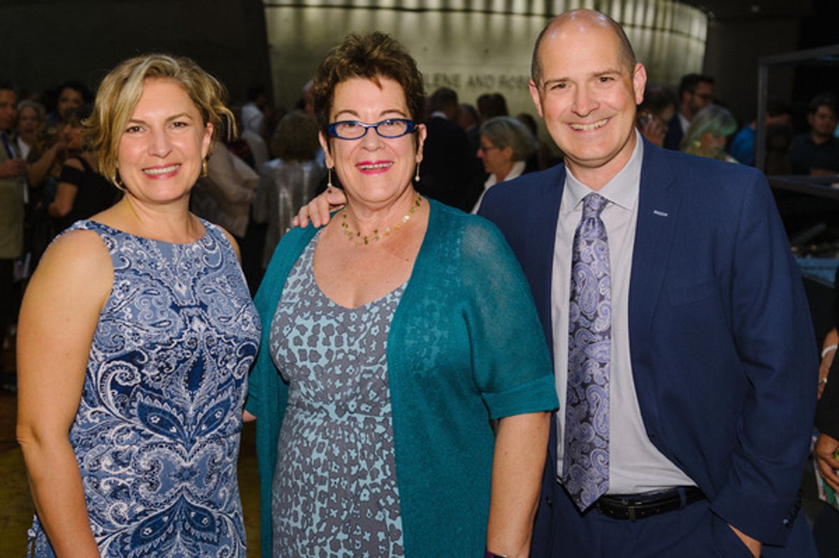 Playwright Karen Zacarias, Arena Stage Artistic Director Molly Smith and Director Blake Robison at 