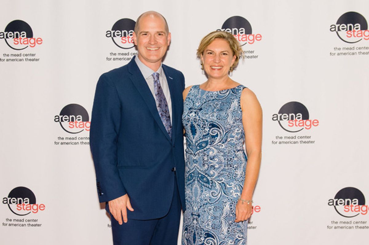 Director Blake Robison and Playwright Karen Zacarias at 