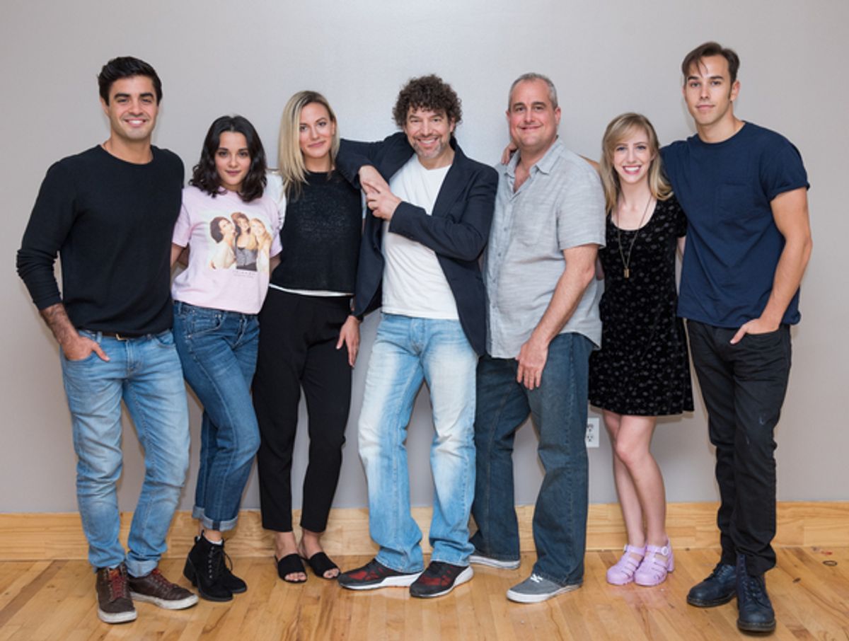 Alan Trinca, Lisa Graye, Patricia Sabulis, Paul Stancato (director), Seth Blum, Katie Johantgen, Landon Zwick at 