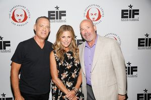 Tom Hanks, Rita Wilson and Tomas Dunbar Photo