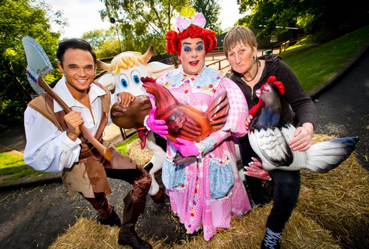Gareth Gates, Ian Adams and Doreen Tipton at 