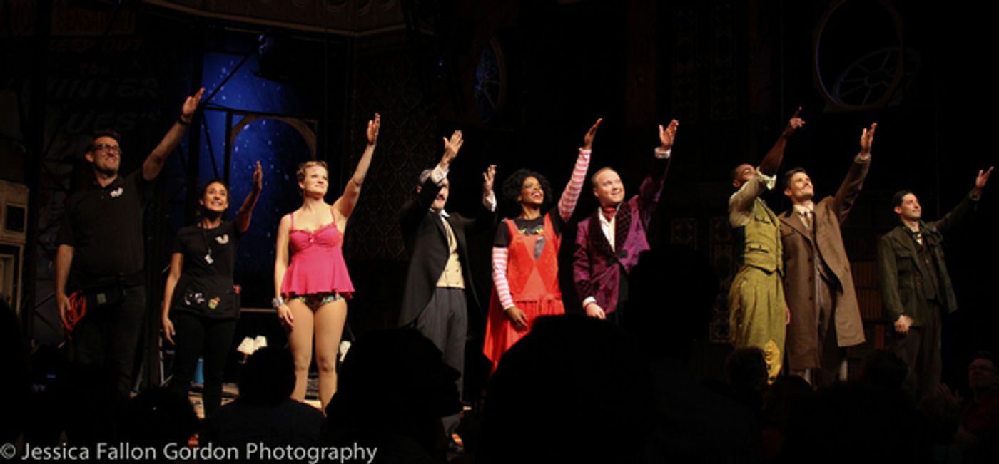 Photo Coverage: THE PLAY THE GOES WRONG Unveils a Portrait So Right at Tony's DiNapoli  Image