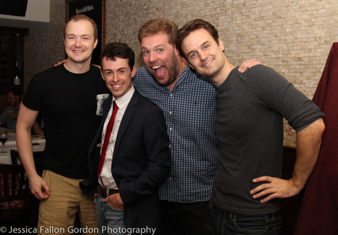 Photo Coverage: THE PLAY THE GOES WRONG Unveils a Portrait So Right at Tony's DiNapoli  Image