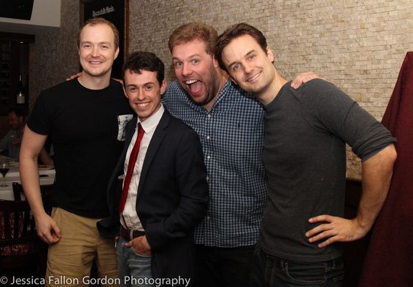 Greg Tannahill, Jonathan Sayer, Henry Lewis and Henry Shields Photo