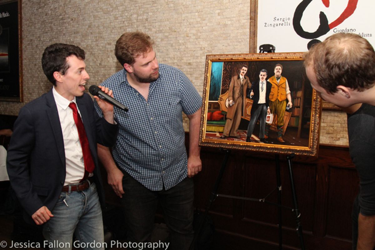 Jonathan Sayer and Henry Lewis at 