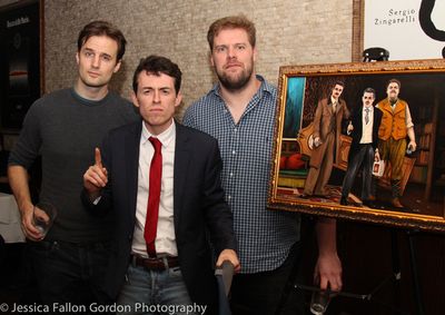 Henry Shields, Jonathan Sayer and Henry Lewis Photo