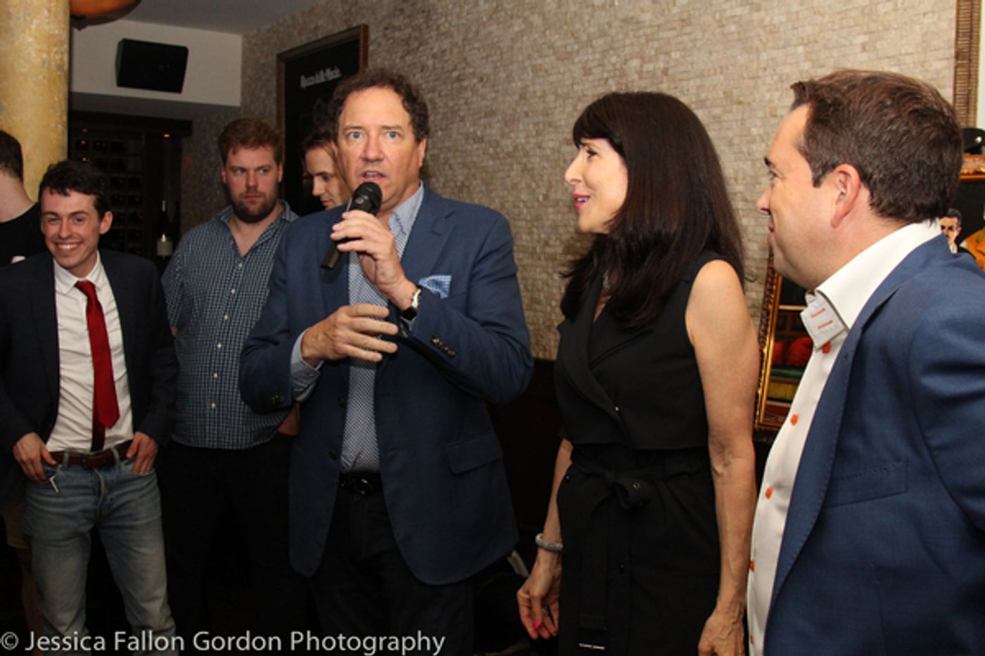 Photo Coverage: THE PLAY THE GOES WRONG Unveils a Portrait So Right at Tony's DiNapoli  Image