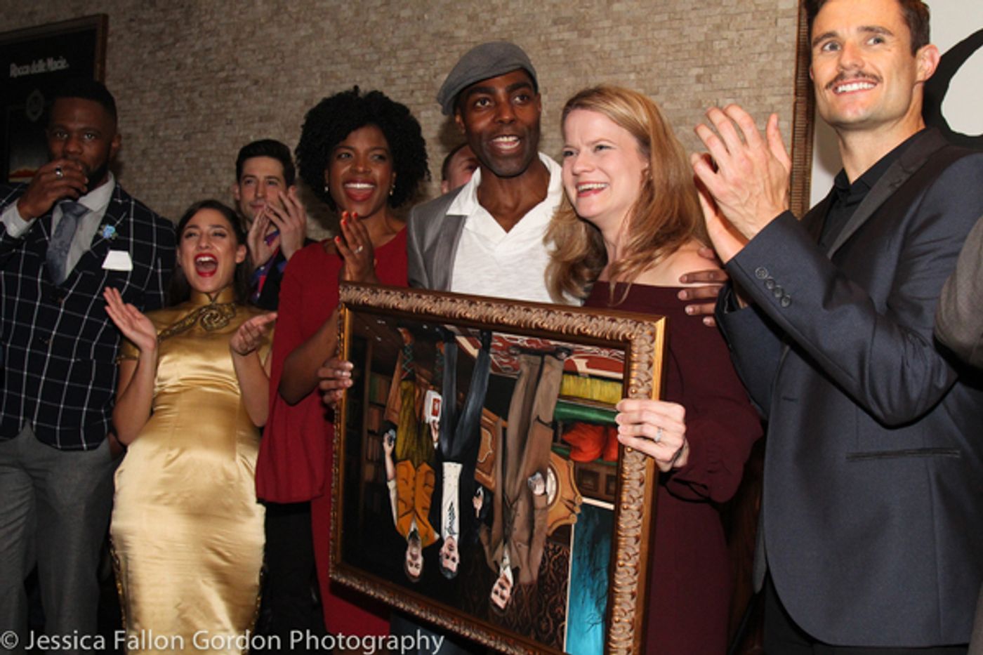 Photo Coverage: THE PLAY THE GOES WRONG Unveils a Portrait So Right at Tony's DiNapoli  Image
