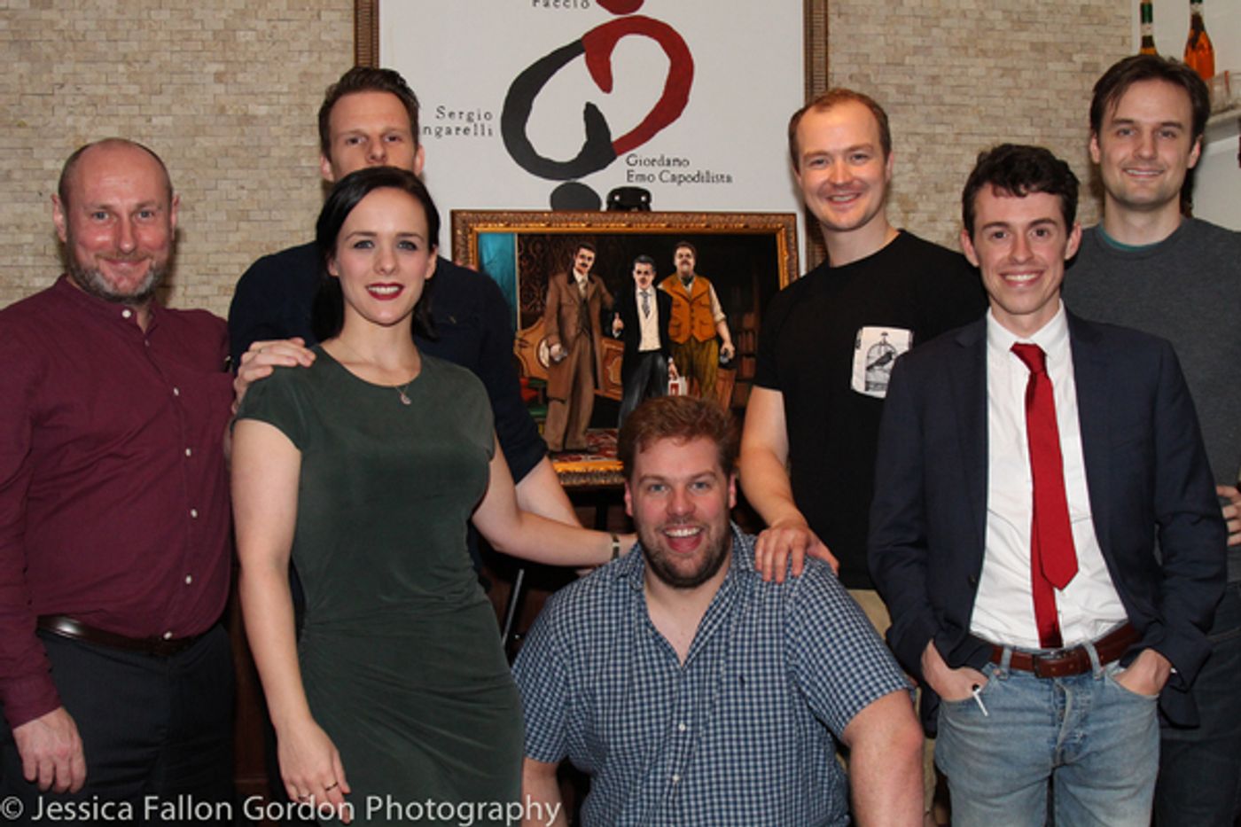 Photo Coverage: THE PLAY THE GOES WRONG Unveils a Portrait So Right at Tony's DiNapoli  Image
