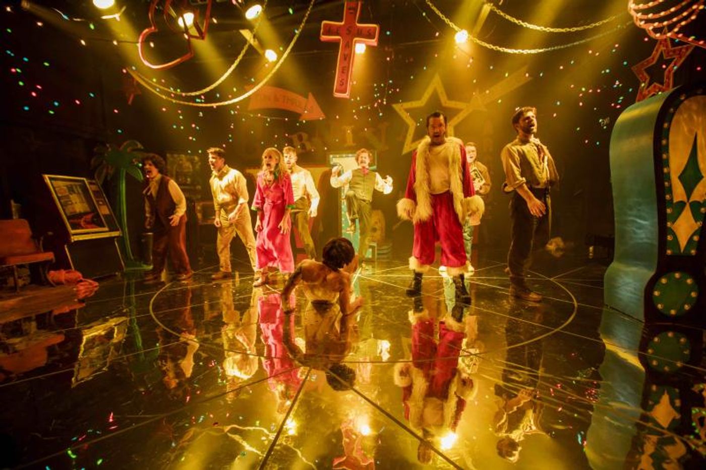 Review: In A World Disgruntled With Its Leaders, Sondheim's ASSASSINS Is The Perfectly Timed Peak Into The Past  Image