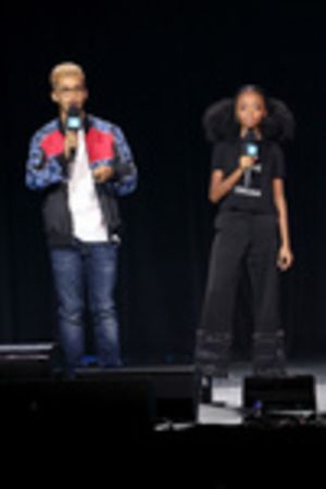 Jordan Fisher and Skai Jackson @ BroadwayWorld Jordan Fisher and Skai Jackson Photo