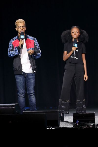 Jordan Fisher and Skai Jackson Photo