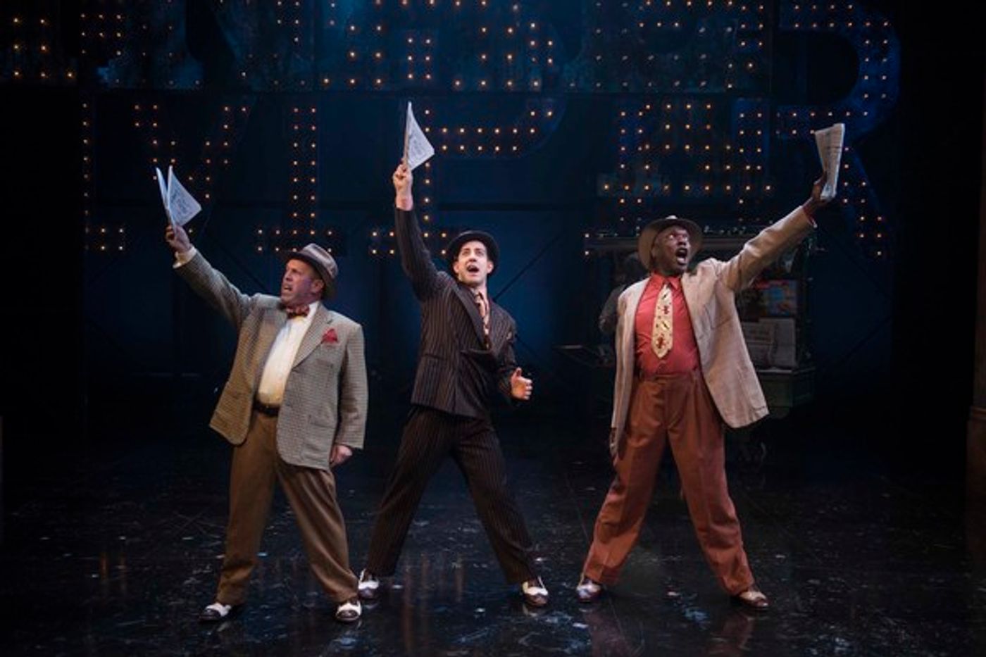 BWW Photo Exclusive: First Look at Nicholas Rodriguez, Emma Rose Brooks, Kelley Faulkner and Richard R. Henry in GUYS AND DOLLS at Milwaukee Rep  Image