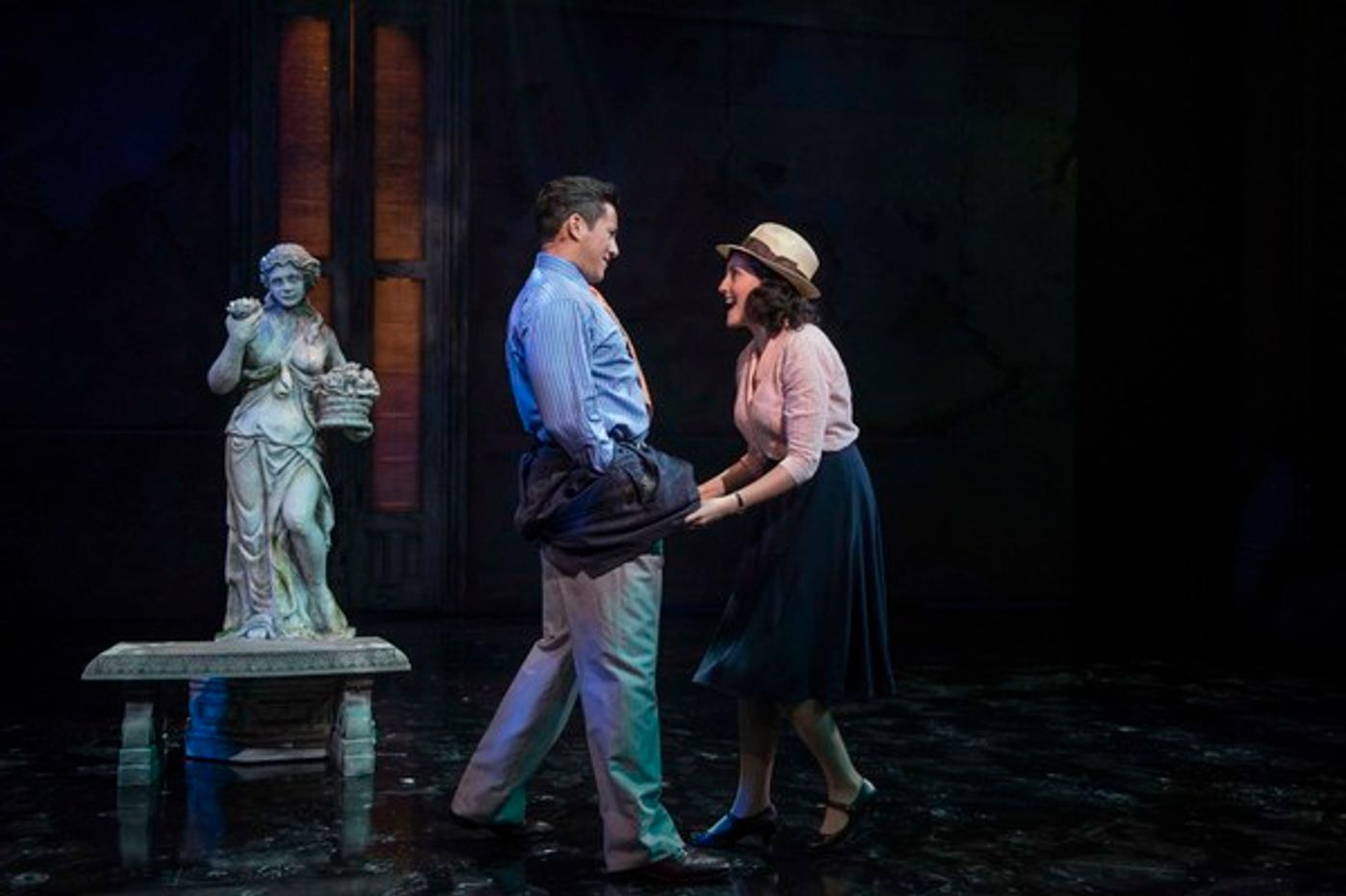 BWW Photo Exclusive: First Look at Nicholas Rodriguez, Emma Rose Brooks, Kelley Faulkner and Richard R. Henry in GUYS AND DOLLS at Milwaukee Rep  Image