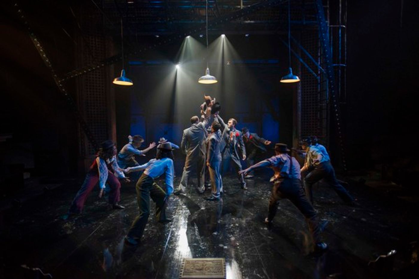 BWW Photo Exclusive: First Look at Nicholas Rodriguez, Emma Rose Brooks, Kelley Faulkner and Richard R. Henry in GUYS AND DOLLS at Milwaukee Rep  Image