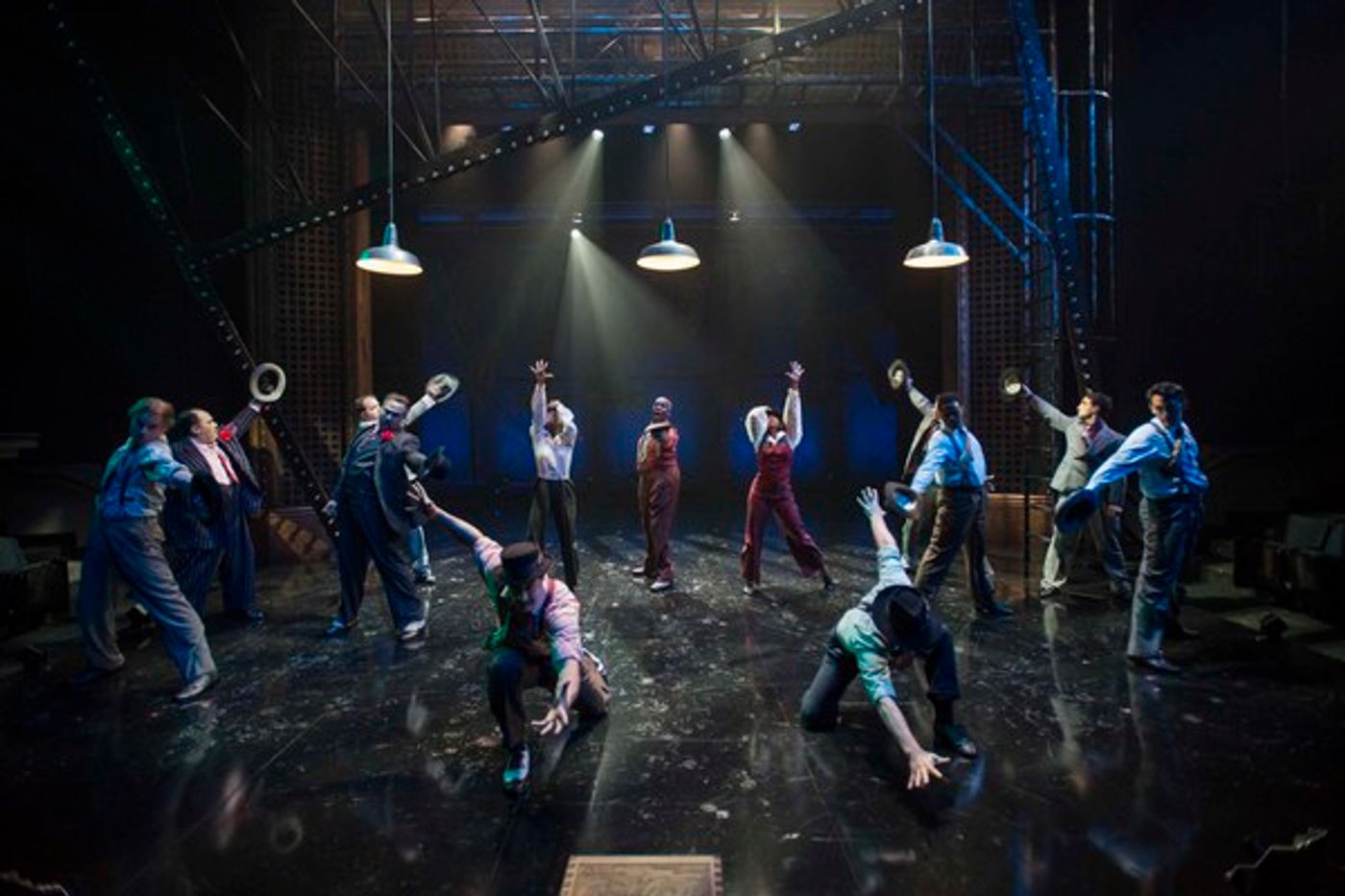 BWW Photo Exclusive: First Look at Nicholas Rodriguez, Emma Rose Brooks, Kelley Faulkner and Richard R. Henry in GUYS AND DOLLS at Milwaukee Rep  Image