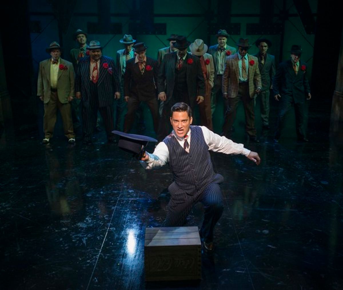 Nicholas Rodriguez and cast at 