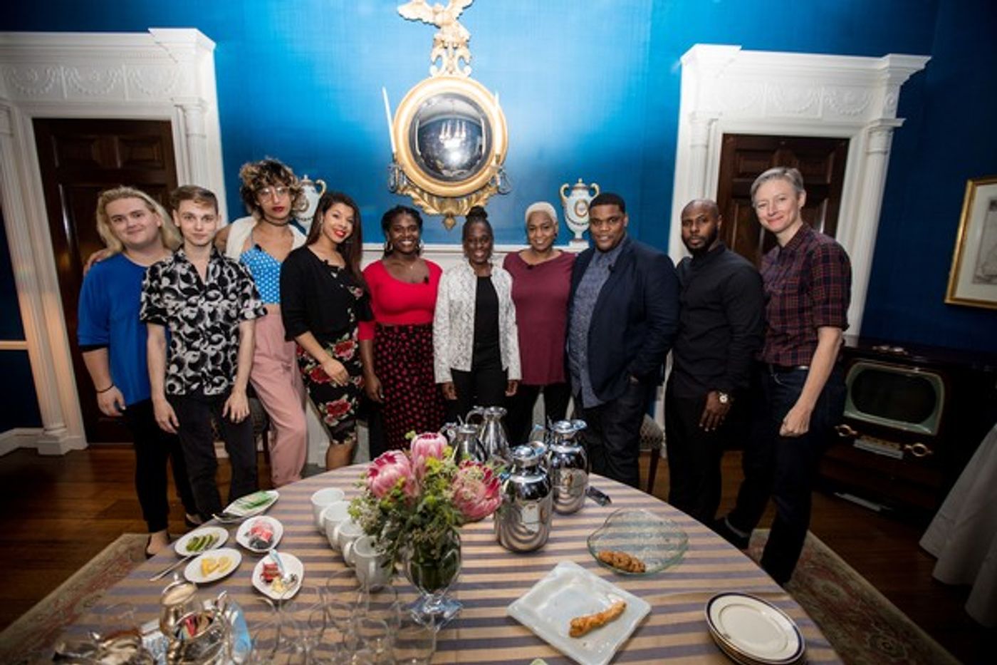 Photo Flash: First Lady Chirlane McCray Helps Launch MCC Theater Partnership to Bring the Arts to At-Risk Youth  Image