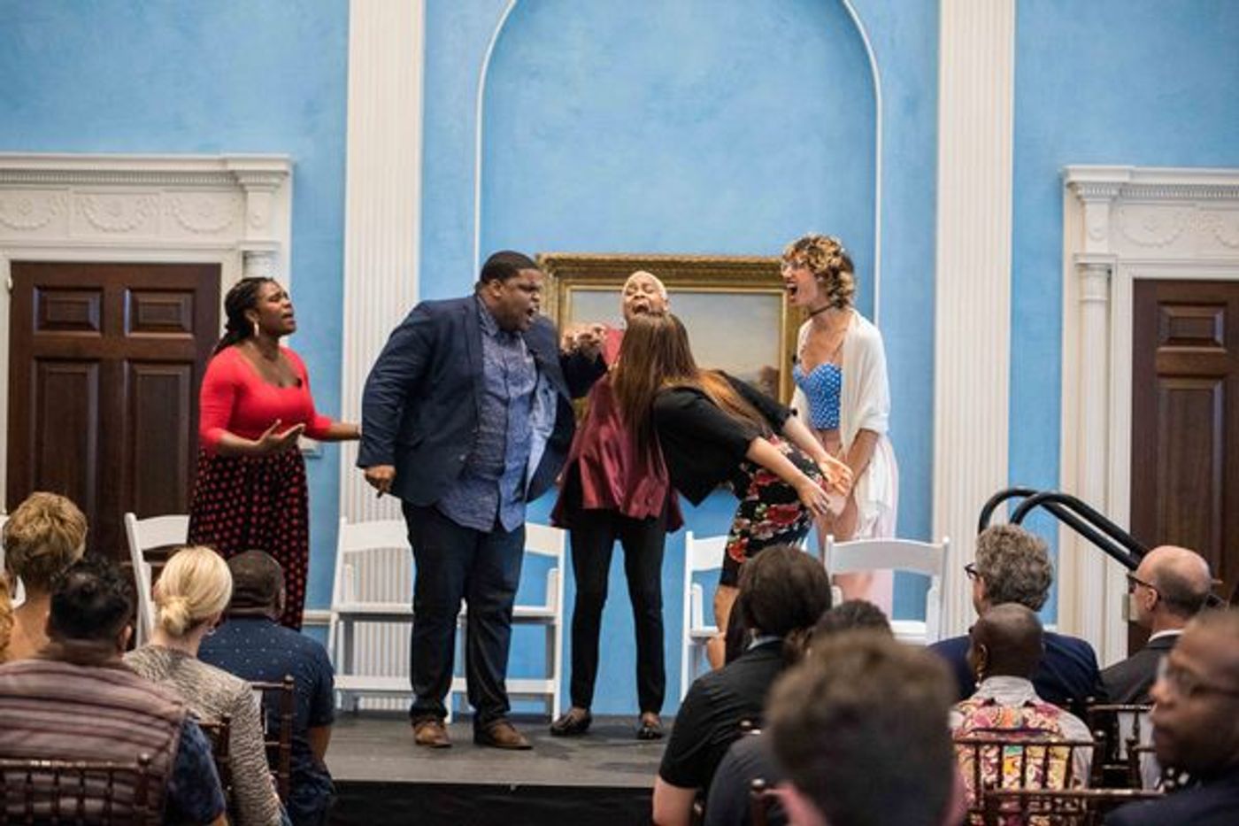 Photo Flash: First Lady Chirlane McCray Helps Launch MCC Theater Partnership to Bring the Arts to At-Risk Youth  Image