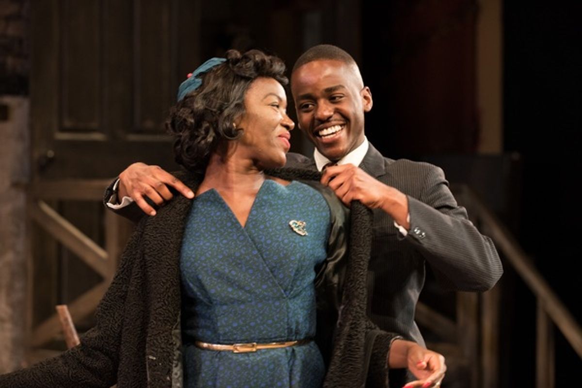 Faith Alabi and Ncuti Gatwa at 