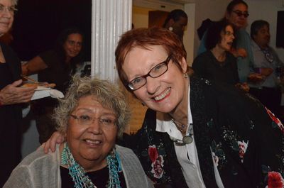 Muriel Miguel and JoAnne Akalaitis Photo