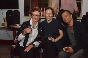 JoAnne Akalaitis, Mia Yoo, and Nicky Paraiso Photo