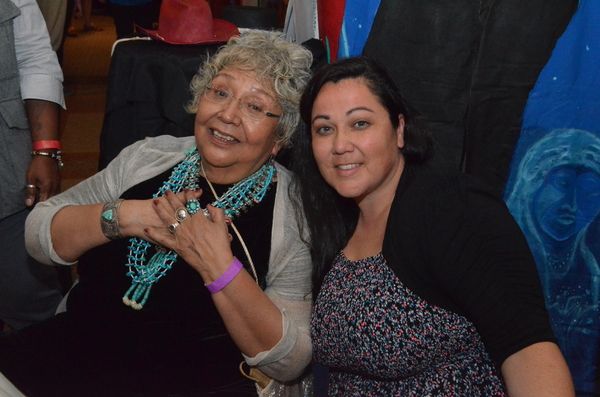 Muriel Miguel and Lacey Hill Photo