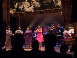 Thomas Hobson, Amber Liekhus, Frenchie Davis, Natalie Wachen, and Boise Holmes @ BroadwayWorld Thomas Hobson, Amber Liekhus, Frenchie Davis, Natalie Wachen, and Boise Holmes Photo